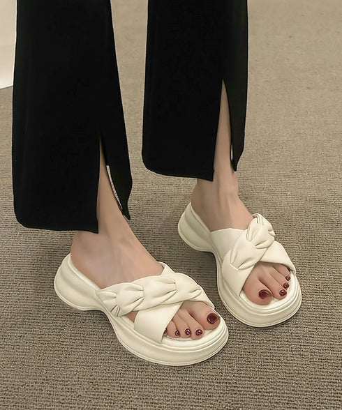 厚底サンダル ミュールサンダル 韓国風 レディース スリッパサンダル 歩きやすい カジュアル おしゃれ 美脚 大人可愛い 海 旅行 トラベル リゾートシューズ 99GYXC-115