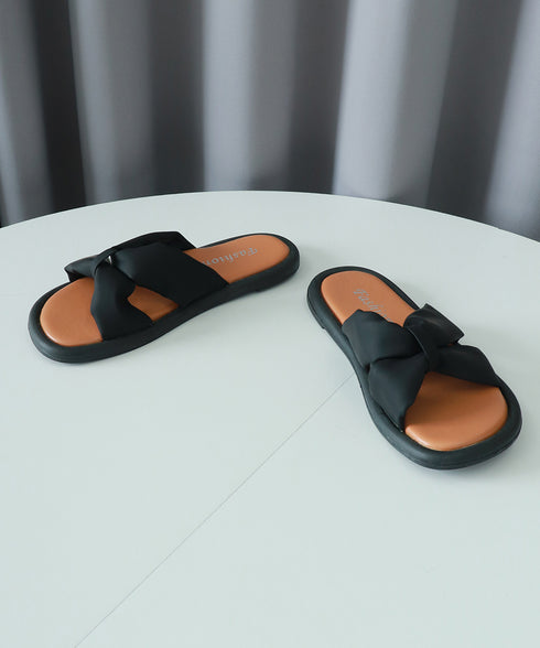 ミュールサンダル スリッパ 夏靴 レディース フラットサンダル ぺたんこ 履きやすい 美脚 カジュアル 大人可愛い おしゃれ 海旅行 トラベル リゾート 99GYXC-116