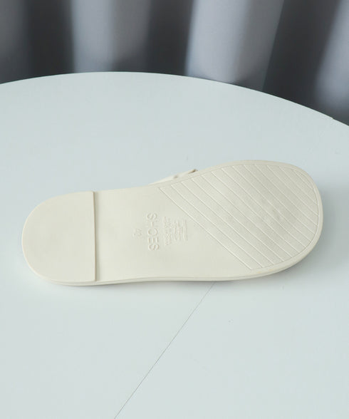 ミュールサンダル スリッパ 夏靴 レディース フラットサンダル ぺたんこ 履きやすい 美脚 カジュアル 大人可愛い おしゃれ 海旅行 トラベル リゾート 99GYXC-116