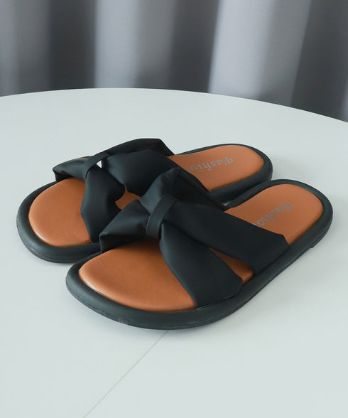 ミュールサンダル スリッパ 夏靴 レディース フラットサンダル ぺたんこ 履きやすい 美脚 カジュアル 大人可愛い おしゃれ 海旅行 トラベル リゾート 99GYXC-116