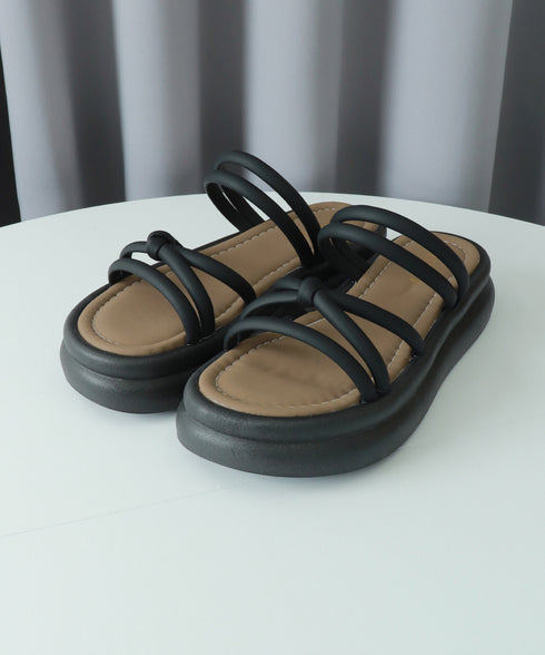 厚底サンダル ミュールサンダル 美脚夏靴 レディース コンフォート ストラップサンダル きれいめ カジュアル おしゃれ フェミニン 大人可愛い 海旅行 リゾート 99GYXC-117