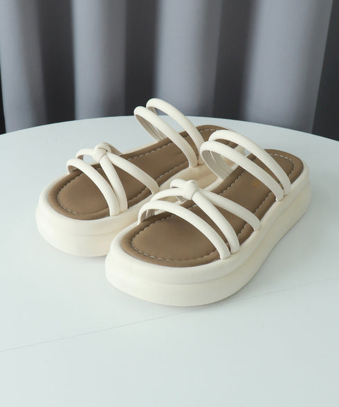 厚底サンダル ミュールサンダル 美脚夏靴 レディース コンフォート ストラップサンダル きれいめ カジュアル おしゃれ フェミニン 大人可愛い 海旅行 リゾート 99GYXC-117