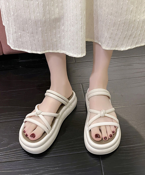 厚底サンダル ミュールサンダル 美脚夏靴 レディース コンフォート ストラップサンダル きれいめ カジュアル おしゃれ フェミニン 大人可愛い 海旅行 リゾート 99GYXC-117