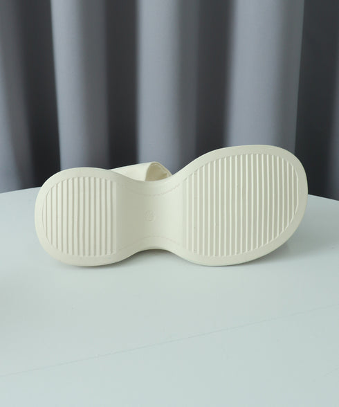 厚底サンダル レディース クロスベルト レディース サマーサンダル 美脚 疲れない ボリュームソール コンフォート お洒落 痛くない 海旅行 ビーチ 99GYXC-119