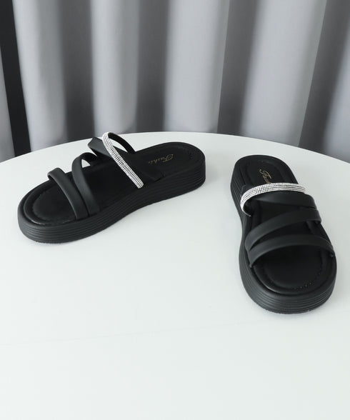 ストラップサンダル ミュールサンダル 夏 レディース 厚底 美脚 ベルトサンダル クロスベルト リゾート カジュアル 疲れにくい コンフォート 痛くない 海 旅行 99GYXC-121