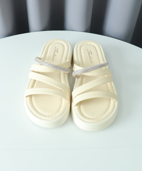 ストラップサンダル ミュールサンダル 夏 レディース 厚底 美脚 ベルトサンダル クロスベルト リゾート カジュアル 疲れにくい コンフォート 痛くない 海 旅行 99GYXC-121