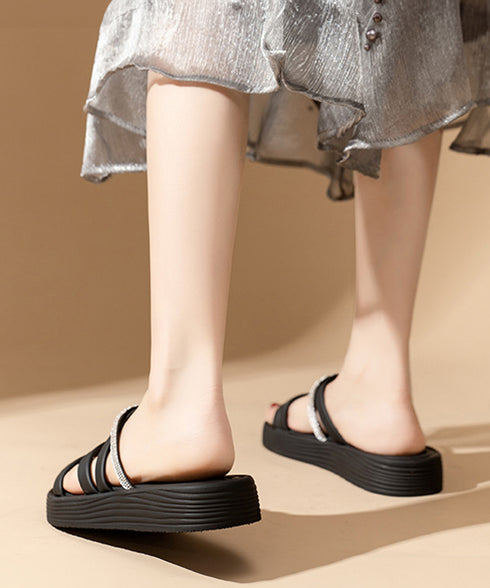 ストラップサンダル ミュールサンダル 夏 レディース 厚底 美脚 ベルトサンダル クロスベルト リゾート カジュアル 疲れにくい コンフォート 痛くない 海 旅行 99GYXC-121