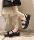 厚底サンダル ミュールサンダル 韓国風夏 レディース ストラップサンダル ボリュームソール 美脚 歩きやすい おしゃれ カジュアル 大人可愛い 海旅行 トラベル 99GYXC-122