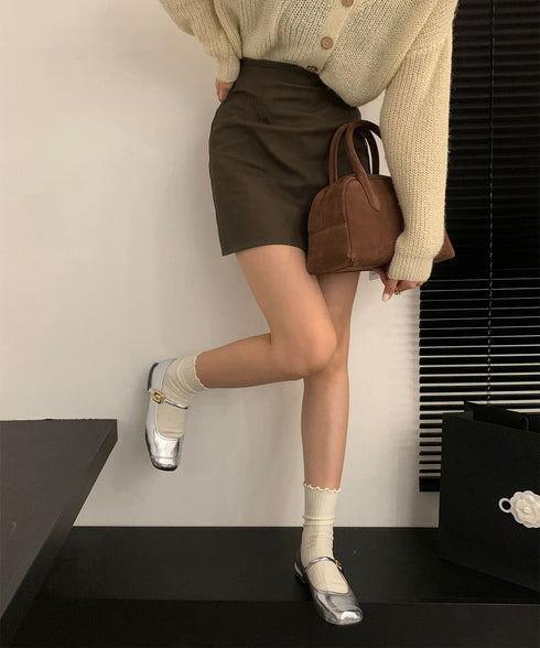 パンプス レディース バレーシューズ バレエシューズ スクエアトゥ 合成皮革 浅口 美脚 きれいめ お洒落 大人 通勤 入園式 痛くない 疲れにくい 春秋 99GYXC-131