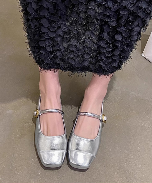 パンプス レディース バレーシューズ バレエシューズ スクエアトゥ 合成皮革 浅口 美脚 きれいめ お洒落 大人 通勤 入園式 痛くない 疲れにくい 春秋 99GYXC-131