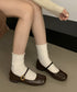 パンプス レディース バレーシューズ バレエシューズ スクエアトゥ 合成皮革 浅口 美脚 きれいめ お洒落 大人 通勤 入園式 痛くない 疲れにくい 春秋 99GYXC-131