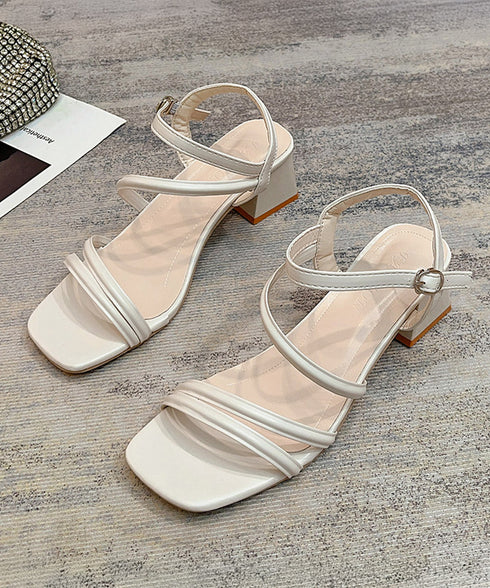 ストラップサンダル レディース 夏 ベルトサンダル チャンキーヒール 美脚 きれいめ おしゃれ 大人 歩きやすい オルチャン 安定感 オフィスカジュアル 99GYXC-134