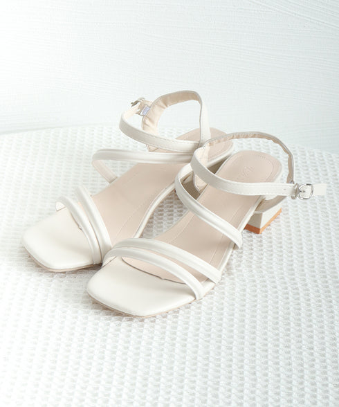 ストラップサンダル レディース 夏 ベルトサンダル チャンキーヒール 美脚 きれいめ おしゃれ 大人 歩きやすい オルチャン 安定感 オフィスカジュアル 99GYXC-134