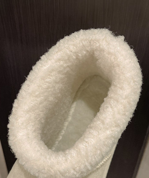 ムートンブーツ 厚底無地 ショートブーツ レディース ボアブーツ 防寒対策 あったか カジュアル 美脚 フラットヒール もこもこ おしゃれ 大人可愛い 通学 99GYXC-138