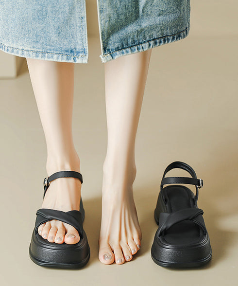 厚底サンダル サマーサンダル レディース 太ヒールサンダル ベルトサンダル 美脚 歩きやすい おしゃれ カジュアル オルチャン 大人 可愛い 旅行くつ 夏海 99GYXC-139