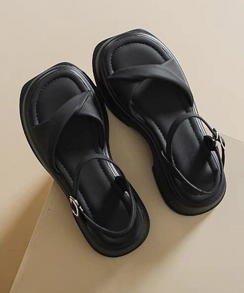 厚底サンダル サマーサンダル レディース 太ヒールサンダル ベルトサンダル 美脚 歩きやすい おしゃれ カジュアル オルチャン 大人 可愛い 旅行くつ 夏海 99GYXC-139