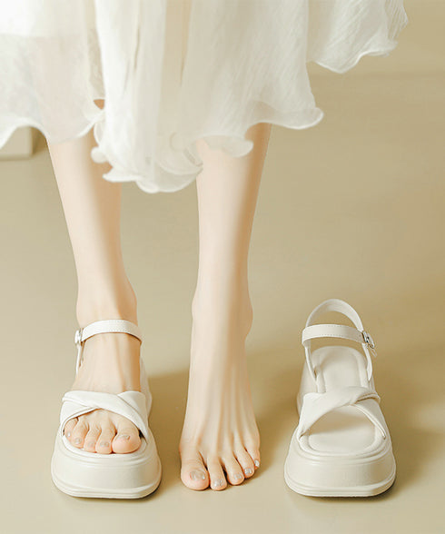 厚底サンダル サマーサンダル レディース 太ヒールサンダル ベルトサンダル 美脚 歩きやすい おしゃれ カジュアル オルチャン 大人 可愛い 旅行くつ 夏海 99GYXC-139