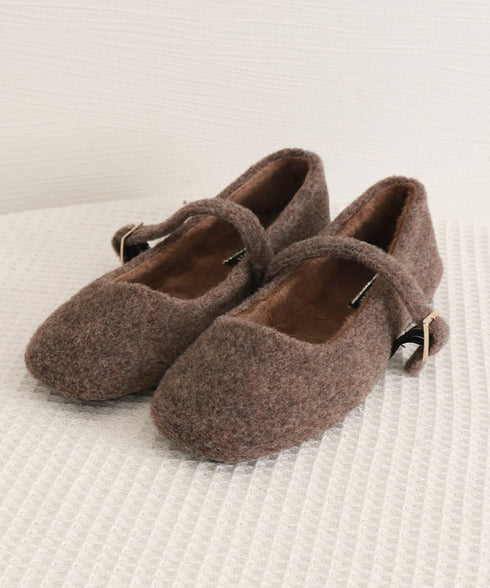 メリージェーンシューズ もこもこパンプス レディース バレエパンプス ぺたんこ 美脚 フェミニン 大人 きれいめ エレガント おしゃれ 歩きやすい 痛くない 99GYXC-141