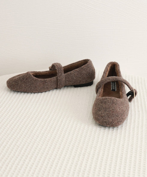 メリージェーンシューズ もこもこパンプス レディース バレエパンプス ぺたんこ 美脚 フェミニン 大人 きれいめ エレガント おしゃれ 歩きやすい 痛くない 99GYXC-141