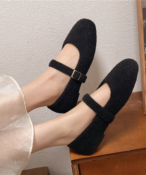 メリージェーンシューズ もこもこパンプス レディース バレエパンプス ぺたんこ 美脚 フェミニン 大人 きれいめ エレガント おしゃれ 歩きやすい 痛くない 99GYXC-141