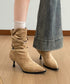 ポインテッドトゥ ブーツ ショートブーツ レディース ミドルブーツ 美脚ブーツ カジュアル 通勤オフィス おしゃれ フェミニン 歩きやすい 春秋冬 旅行 99GYXC-143
