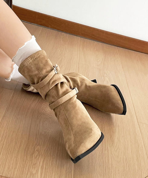 ポインテッドトゥ ブーツ ショートブーツ レディース ミドルブーツ 美脚ブーツ カジュアル 通勤オフィス おしゃれ フェミニン 歩きやすい 春秋冬 旅行 99GYXC-143