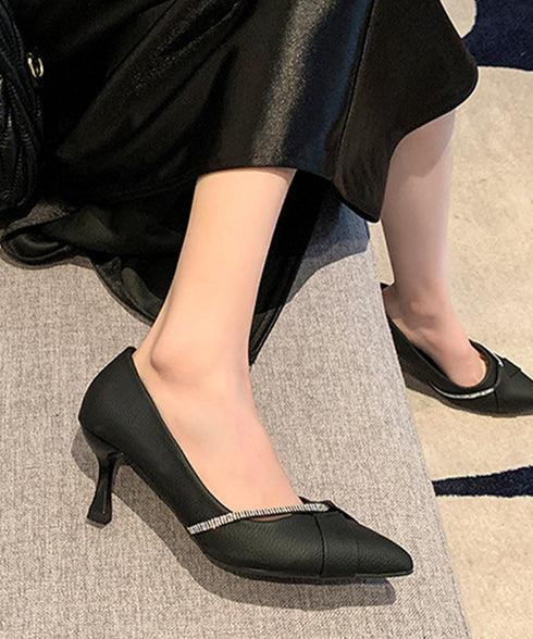 パンプス ポインテッドトゥ ハイヒール レディース 美脚 靴 ピンヒール フェミニン オシャレ 大人 お洒落 通勤OL 披露宴 入学式 卒業式 春秋 99GYXC-156