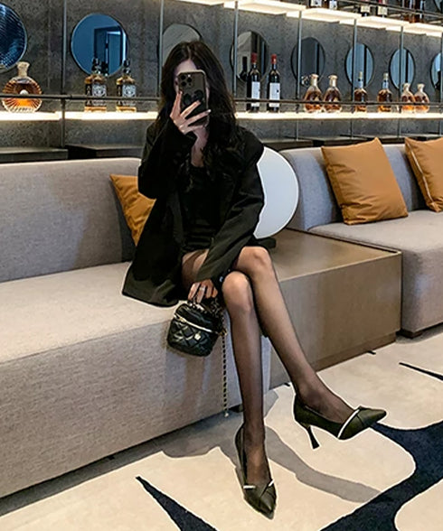 パンプス ポインテッドトゥ ハイヒール レディース 美脚 靴 ピンヒール フェミニン オシャレ 大人 お洒落 通勤OL 披露宴 入学式 卒業式 春秋 99GYXC-156
