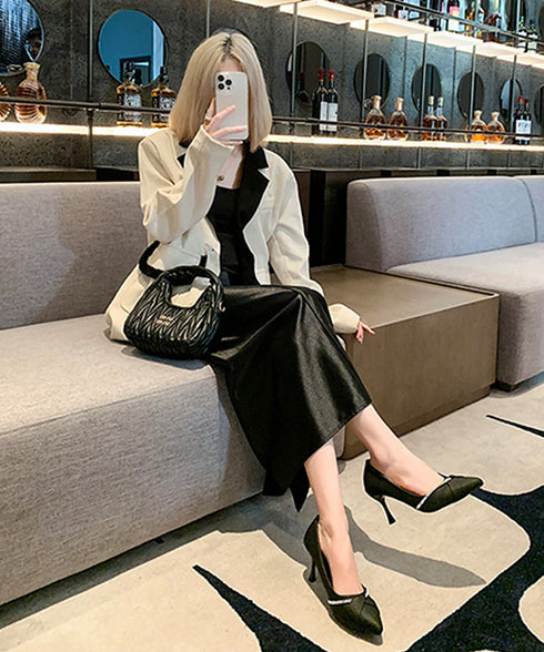 パンプス ポインテッドトゥ ハイヒール レディース 美脚 靴 ピンヒール フェミニン オシャレ 大人 お洒落 通勤OL 披露宴 入学式 卒業式 春秋 99GYXC-156