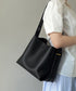 ショルダーバッグ 黒 無地 トートバッグ PUレザーかばん 大人可愛い おしゃれ オフィスカジュアル クラシック 合皮鞄 上品 通勤通学バッグ 春秋夏冬 旅行 99HBPJ-001