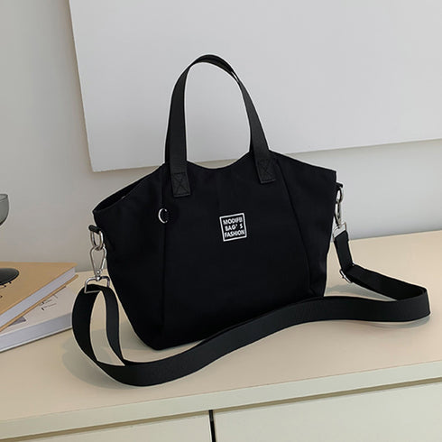 ハンドバッグ 2way 肩掛けカバン レディース ショルダーバッグ ミニトートバッグ マザーズバッグ 斜めかけ ファスナー 英字ロゴ シンプル カジュアル 99HCXB-028