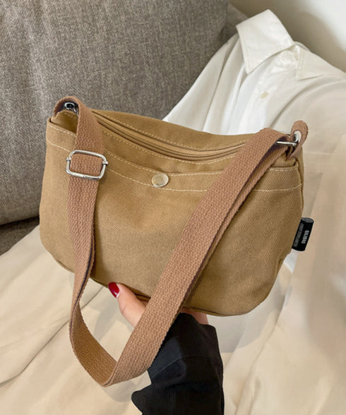ショルダーバッグ キャンバス レディース 斜めがけバッグ 肩掛けバッグ 軽量バッグ カジュアル シンプル おしゃれ ストリート 通勤通学 お出掛け 99HLF-001