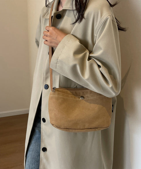 ショルダーバッグ キャンバス レディース 斜めがけバッグ 肩掛けバッグ 軽量バッグ カジュアル シンプル おしゃれ ストリート 通勤通学 お出掛け 99HLF-001