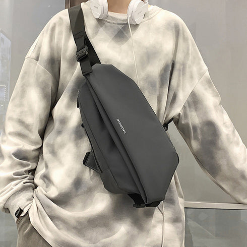 ショルダーバッグ 男女兼用 オルチャン ウエストポーチ 斜めがけ レディース シンプル 通勤通学 鞄 かばん 軽量 学生 ワンショルダー 韓国ファッション 99HSXB-001