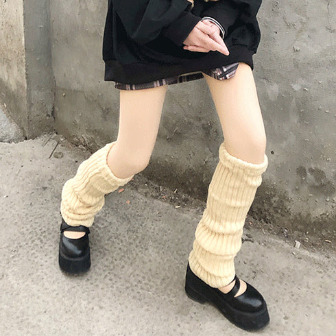 レッグウォーマー 靴下 レディース ルームウェア ルームソックス ロング丈 暖かい おしゃれ テレワーク バレエ ルーズソックス風 ソックス ハロウィン 99HXDZ-001