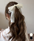 バナナクリップ レディース透け感キラキラ ヘアクリップヘアアクセサリー スパンコール デート 雑貨グッズ 髪留め かわいい フェミニン まとめ髪 おしゃれ 大人 99HXGY-002