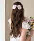 ハートラインストーンバレッタ キラキラ レディース リボンヘアクリップ 髪飾り ヘアアイテム 大人 かわいい エレガント ヘアアレンジ 雑貨 まとめ髪 99HXGY-010