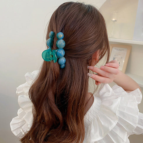 ヘアクリップ バンスクリップ レディース ヘアアクセサリー大人女性 まとめ髪 お洒落 オフィス雑貨 髪飾り 結婚式 演奏会 可愛い シンプル 女子会 髪留め 99HXSP-001