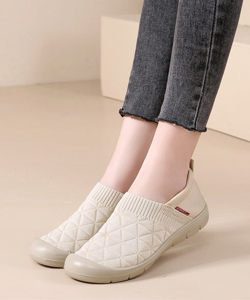 スリッポンシューズ レディース 軽量 スニーカー ニット 通気性 履きやすい カジュアル おしゃれ ウォーキング ジョギング 旅行 99HYGM-003