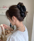 ヘアクリップ バンスクリップ フリル レディース 髪留め 髪飾り まとめ髪 おしゃれ 大人 可愛い オフイスカジュアル ヘアアクセサリー 99HYRY-001