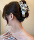 ヘアクリップ バンスクリップ フリル レディース 髪留め 髪飾り まとめ髪 おしゃれ 大人 可愛い オフイスカジュアル ヘアアクセサリー 99HYRY-001