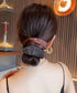 ヘアゴム シュシュ 配色デザイン 韓国風 レディース ヘアアレンジ 髪留め 髪飾り キラキラ サテン オルチャン おしゃれ カジュアル 大人っぽい 可愛い 99HYRY-003