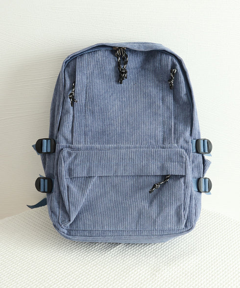 リュックサック コーデュロイ レディース バックパック 肩掛けバッグ a4 大容量 肩紐太い オルチャン おしゃれ 通勤通学 修学旅行 お出かけ 人気 99JKXB-002