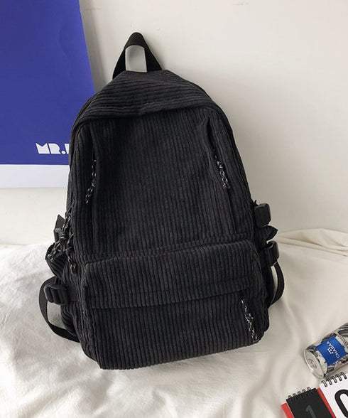 リュックサック コーデュロイ レディース バックパック 肩掛けバッグ a4 大容量 肩紐太い オルチャン おしゃれ 通勤通学 修学旅行 お出かけ 人気 99JKXB-002