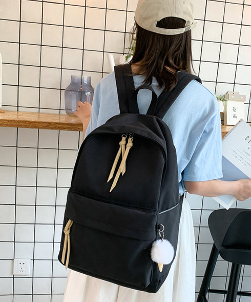 リュックサック レディース 大容量 デイパック 肩紐太い a4 多収納 シンプル 可愛い おしゃれ 高校生 通勤通学 旅行 ユニセックス カバン 99JKXB-003
