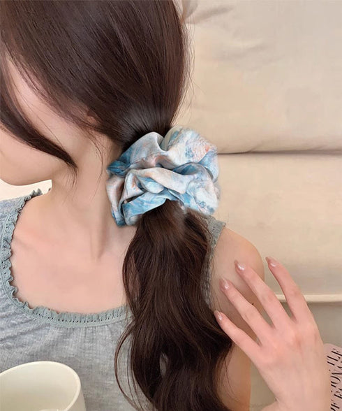 シュシュ マーブル柄 ボリュームヘアゴム レディース ヘアアレンジ 簡単髪留め 髪飾り 可愛い オルチャン おしゃれ 大人 卒業式 入学式 デート 発表会 99JXSP-005