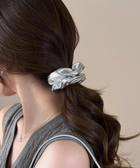 シュシュ ヘアゴム 光沢感 韓国風髪飾り レディース まとめ髪 お団子 大人 可愛い おしゃれ カジュアル オルチャン 発表会 小物 プレゼント 雑貨 99JXSP-007