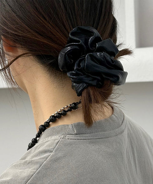 シュシュ ヘアゴム 光沢感 韓国風髪飾り レディース まとめ髪 お団子 大人 可愛い おしゃれ カジュアル オルチャン 発表会 小物 プレゼント 雑貨 99JXSP-007