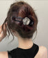 ヘアクリップ バンスクリップ 合成樹脂花 レディース ヘアアクセ 大人 まとめ髪 お洒落 雑貨 髪飾り 髪留め 結婚式 演奏会 可愛い 女子会 韓国ファッション 99JXSP-008