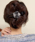 ヘアクリップ バンスクリップ 合成樹脂花 レディース ヘアアクセ 大人 まとめ髪 お洒落 雑貨 髪飾り 髪留め 結婚式 演奏会 可愛い 女子会 韓国ファッション 99JXSP-008